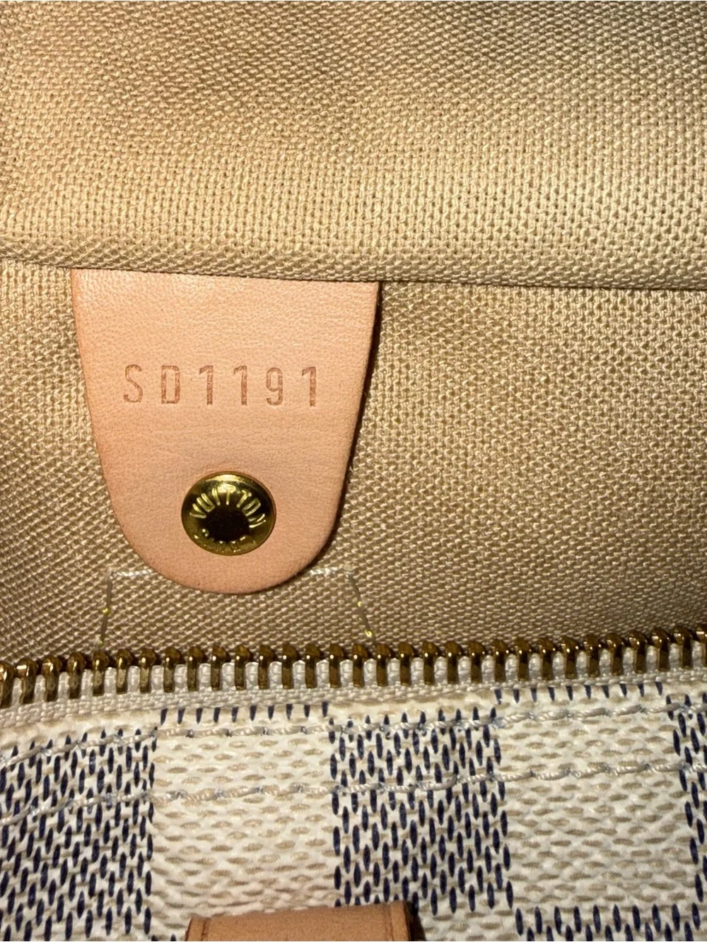 Louis Vuitton Damier Azur Speedy 30